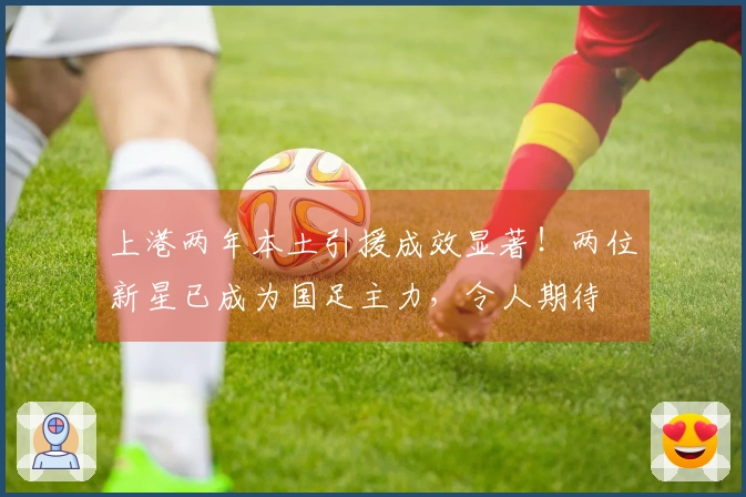 上港两年本土引援成效显著！两位新星已成为国足主力，令人期待